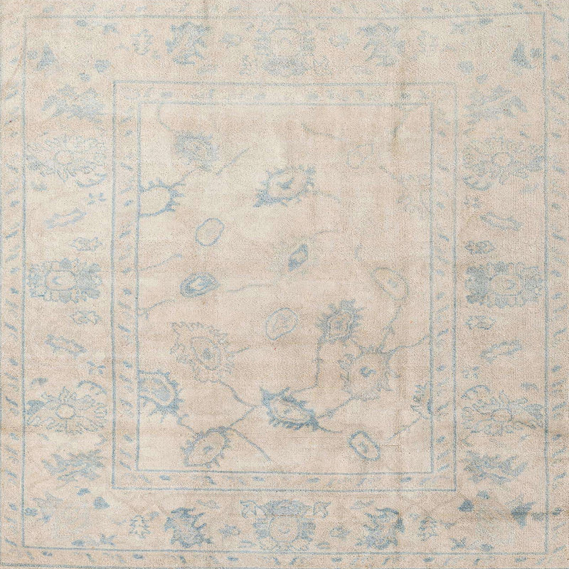 Abstract Indoor Rug, Square 8'