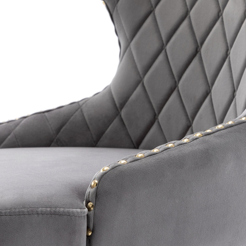Chaise de travail Almaraz, Gris