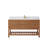 Parker Teak 60'' Single Bathroom Vanity with Quartz Top-90698974