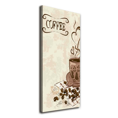 Aromatic Coffee - Wrapped Canvas Print