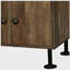 Meuble télé 2 tablettes Rustic Oak