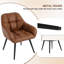 Ellicottville Faux Leather Armchair