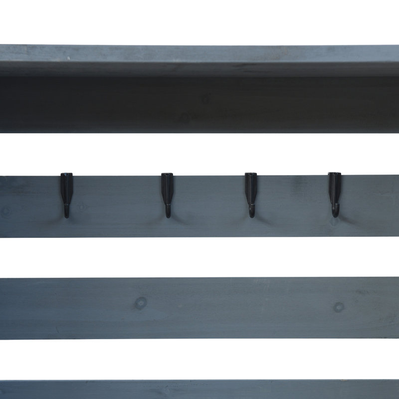 Table de rempotage en métal Auri, Bleu