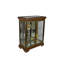 Armoire vitrine à double porte en bois de qualité italienne fine Scotto
