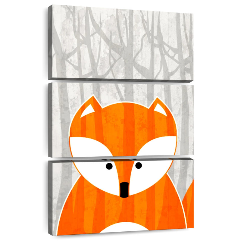 Renard des bois de Brampt, H 38 po x l 24 po