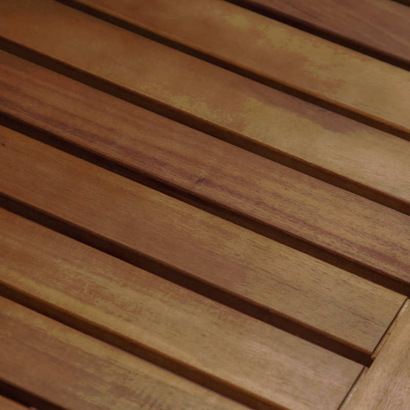 Banc industriel en bois et métal