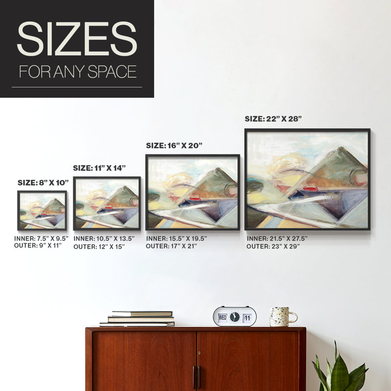 PURPLE REFLECTION -Framed Print - Restickable, H 8 po x l 10 po, Noir, noir, noir, noir
