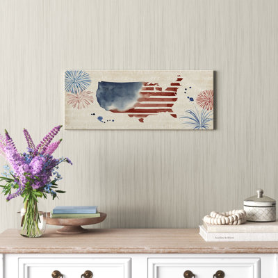 «Fourth of juillet Collection C», reproduction sur toile