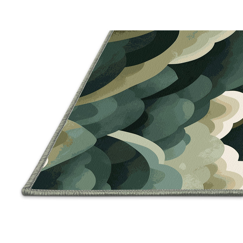 Dreamscape Rift Rug, Square 3'