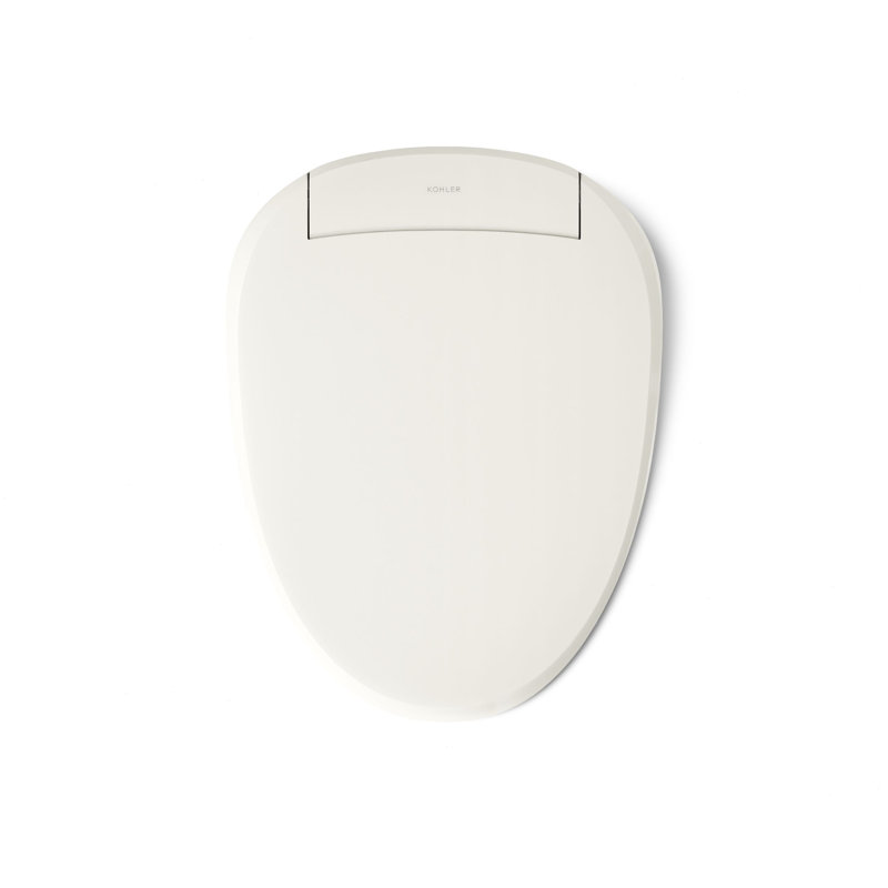 PureWash E820 Elongated Bidet Toilet Seat, Heated Bidet for Existing Toilets with Remote Control, Biscuit
