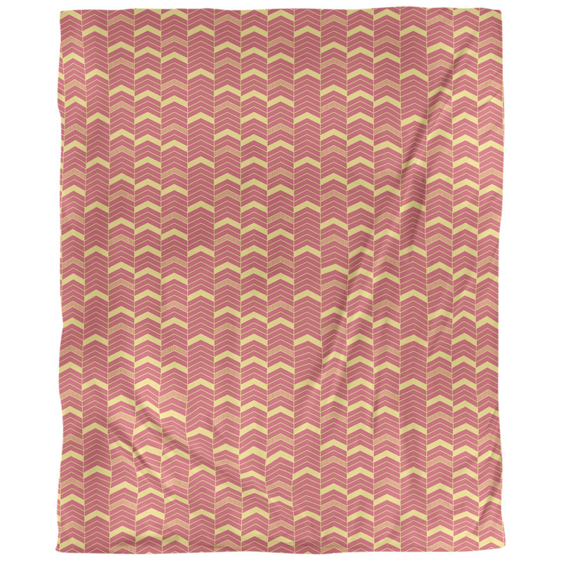 Housse de couette simple Rhonda, Housse de couette pour grand lit, Polyester brossé, Rouge / jaune