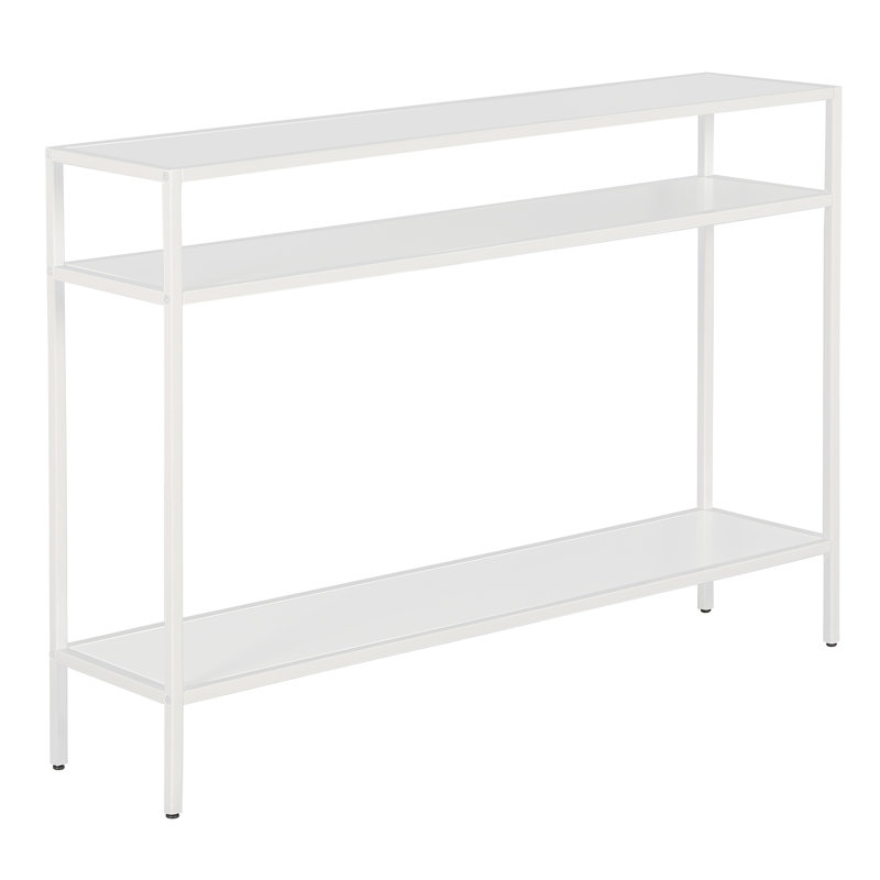 106.7cm Console Table, Matte White
