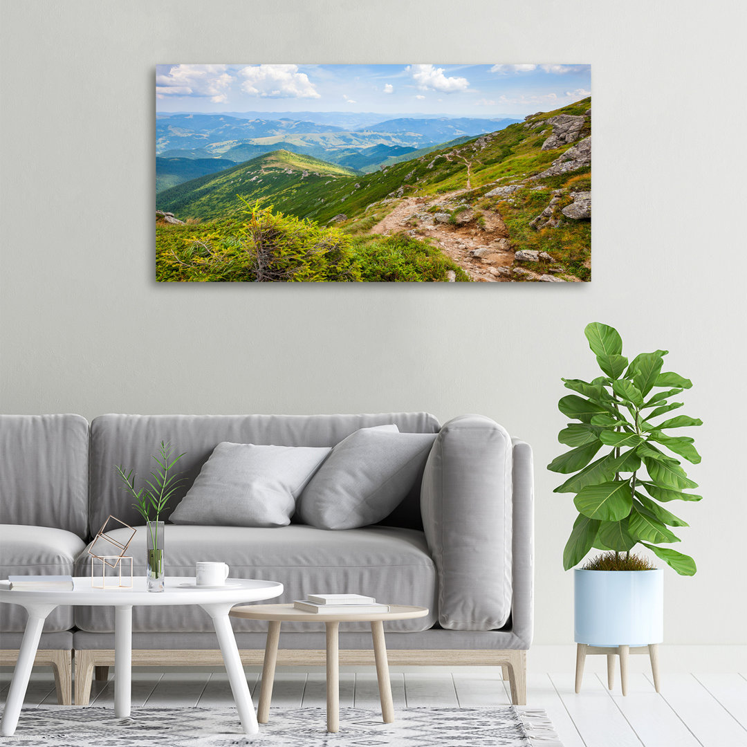 Green Hills - Kunstdrucke auf Leinwand - Wrapped Canvas