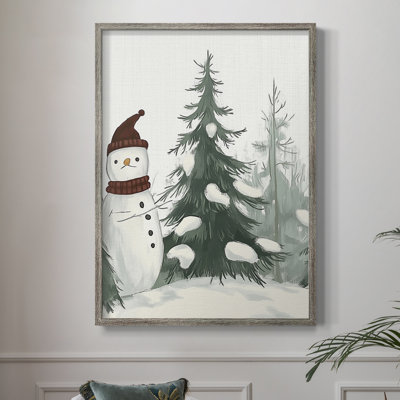 Christmas Holiday Art CMXIV Framed Print - Solid Wood XMA171682
