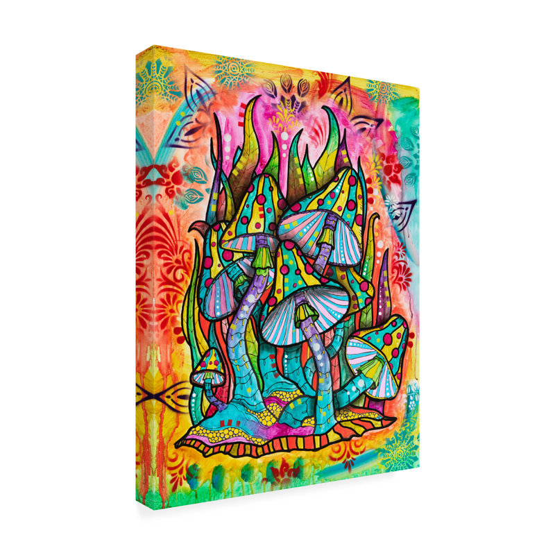Art sur toile, Dean Russo, H 19 po x l 14 po x P 2 po