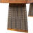 Outdoor Acacia Wood Bench(Set Of 2)-1200150720