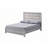 Panel Bed Plush Channel Tufted Headboard-1644173010