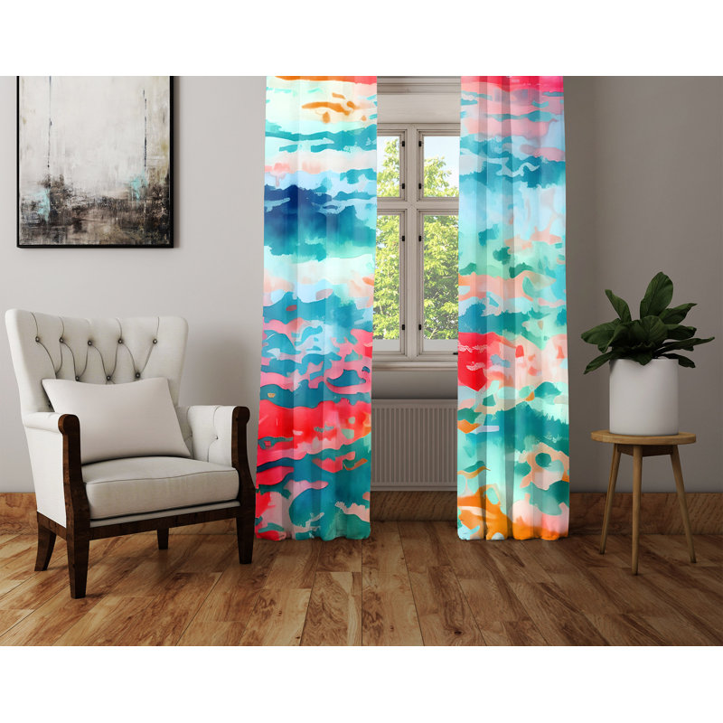Rideau en polyester Dantay, L 20 po x L 52 po