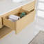 Redbridge 72'' Double Wall Mounted Bathroon Vanity with Quartz Top