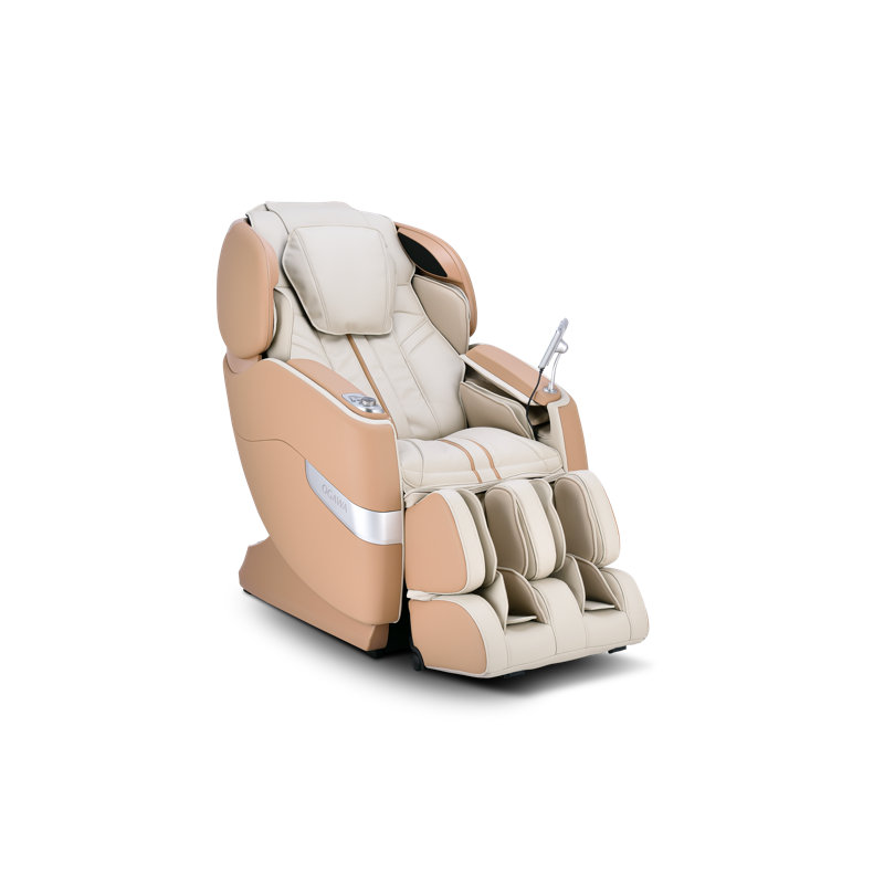 Heated Massage Chair, Ivory/Beige