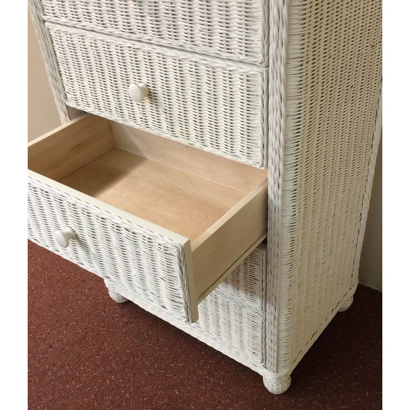 Commode 3 tiroirs Watkins, Blanc