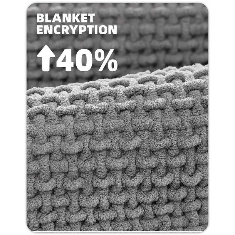 Bairoil Non-Slip Chenille Bath Rug, Single - 17" W x 29.5" L, Dark Gray