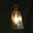 Coleridge 1-Light Dimmable Steel and Glass Pendant