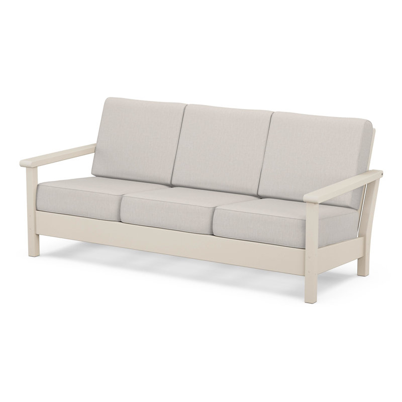Harbour Deep Seating Sofa, Sand, Cast Ash
