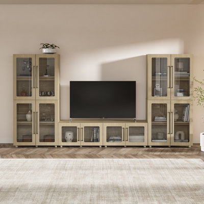 Armoires de rangement modernes modulaires 6 pièces Annamaria