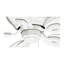 54" Durant 5 - Blade Flush Mount Ceiling Fan with Pull Chain
