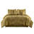 Royale Jacquard Floral 7 Piece Comforter Set-1203852385-1107231286