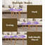 Ensemble de 2 tables gigognes Triangle Nesting