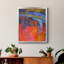 «Vibrant Flow I», toile encadrée de qualité supérieure - prête à être accrochée-385237332-385237329