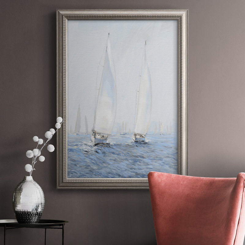 «Sailing Upwind II», reproduction d'art sur toile, H 27 po x l 18 po x P 2,5 po
