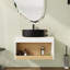 Meuble-lavabo simple mural 24 po avec vasque en céramique 24 po-130006719