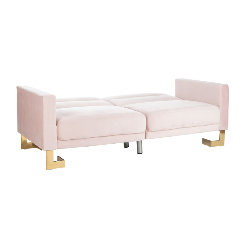 Canapé convertible Hayasdan, Rosé/ laiton