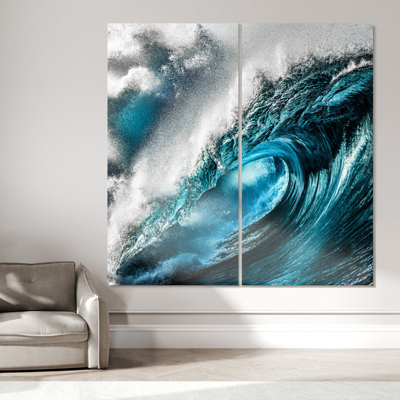 " Sapphire Sea " 2 - Pieces