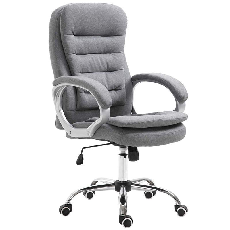 Wadlington Linen Executive Chair, Grey
