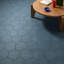 Ava 8" Hex Matte Porcelain Tile-2000059155