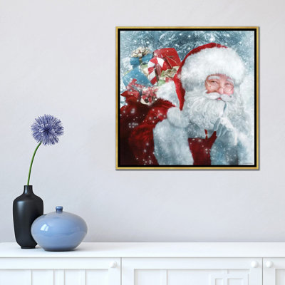 «Santa Presents» par Bluebird Barn - impression d'art graphique