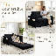 Canapé-lit double escamotable - Mousse moulée par compression, coussins inclus-126552653