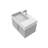 Amazon 30'' Wall Mounted Single Bathroom Vanity with Solid Surface Top-92645205-92645206-94673672