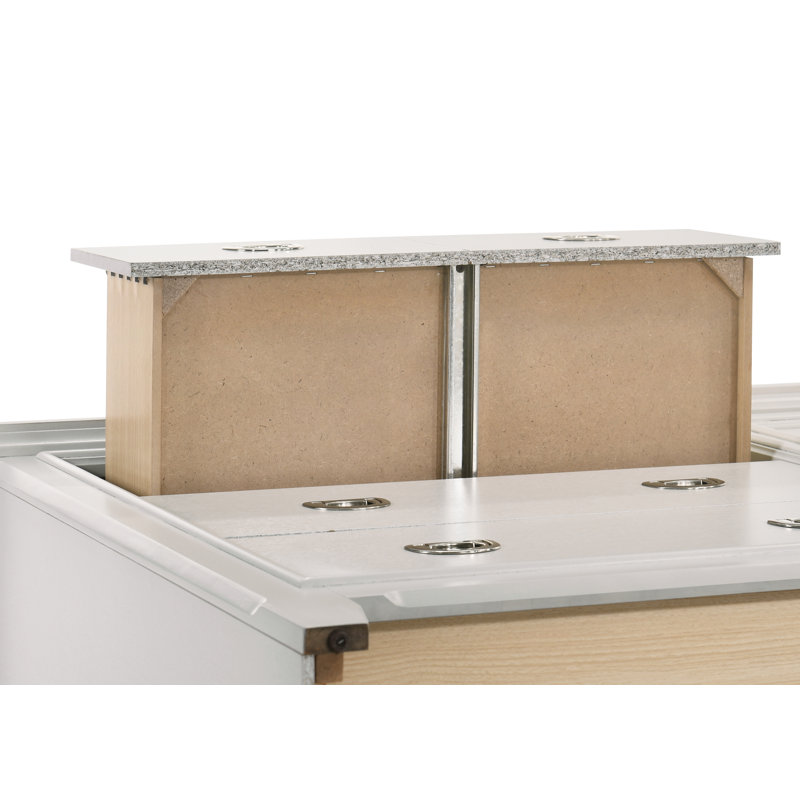Commode 6 tiroirs Gleda