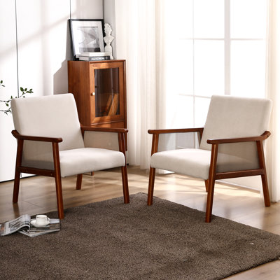 Chaise d'appoint en velours de 30 po de large Colwin