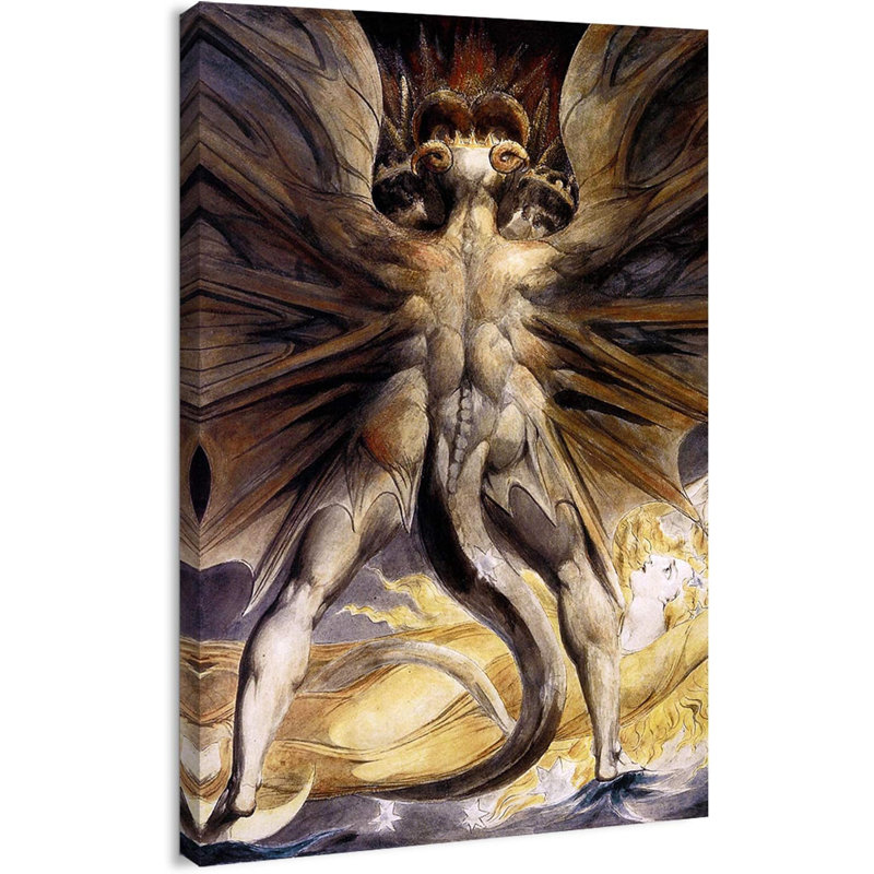 William Blake Le grand dragon rouge La femme vêtue de soleil