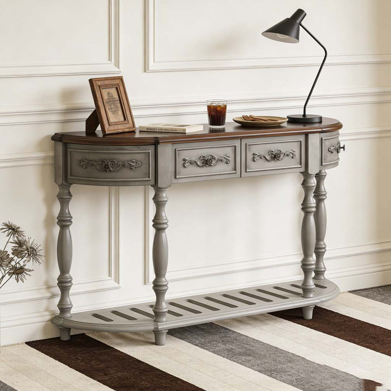 Console 52 po moderne et contemporaine, Gris ancien