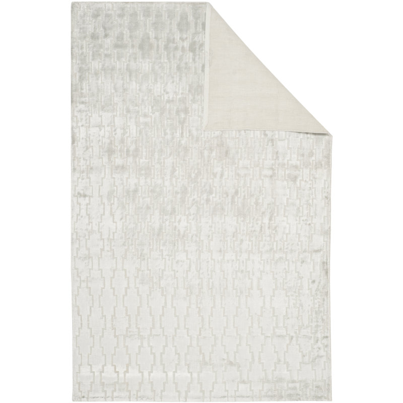 Geometric Hand Woven Area Rug, Rectangle 229 x 290 cm