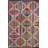 American Antique Multicolor Wool 1930s Hooked Small Scatter Size Rug