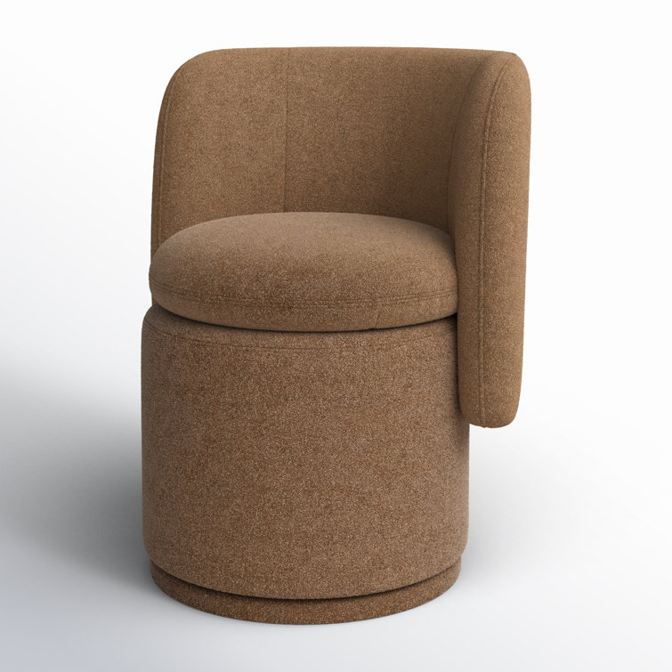 Adrielle Swivel Upholstered Barrel Chair