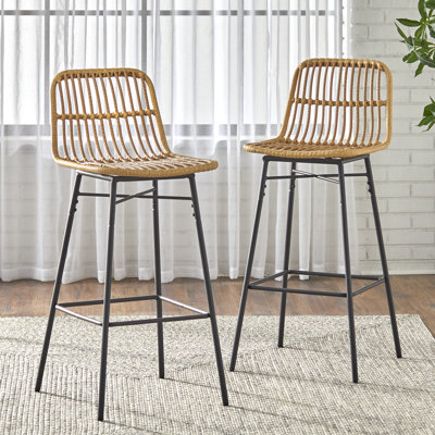 Atascadero Counter Stool with Steel Frame